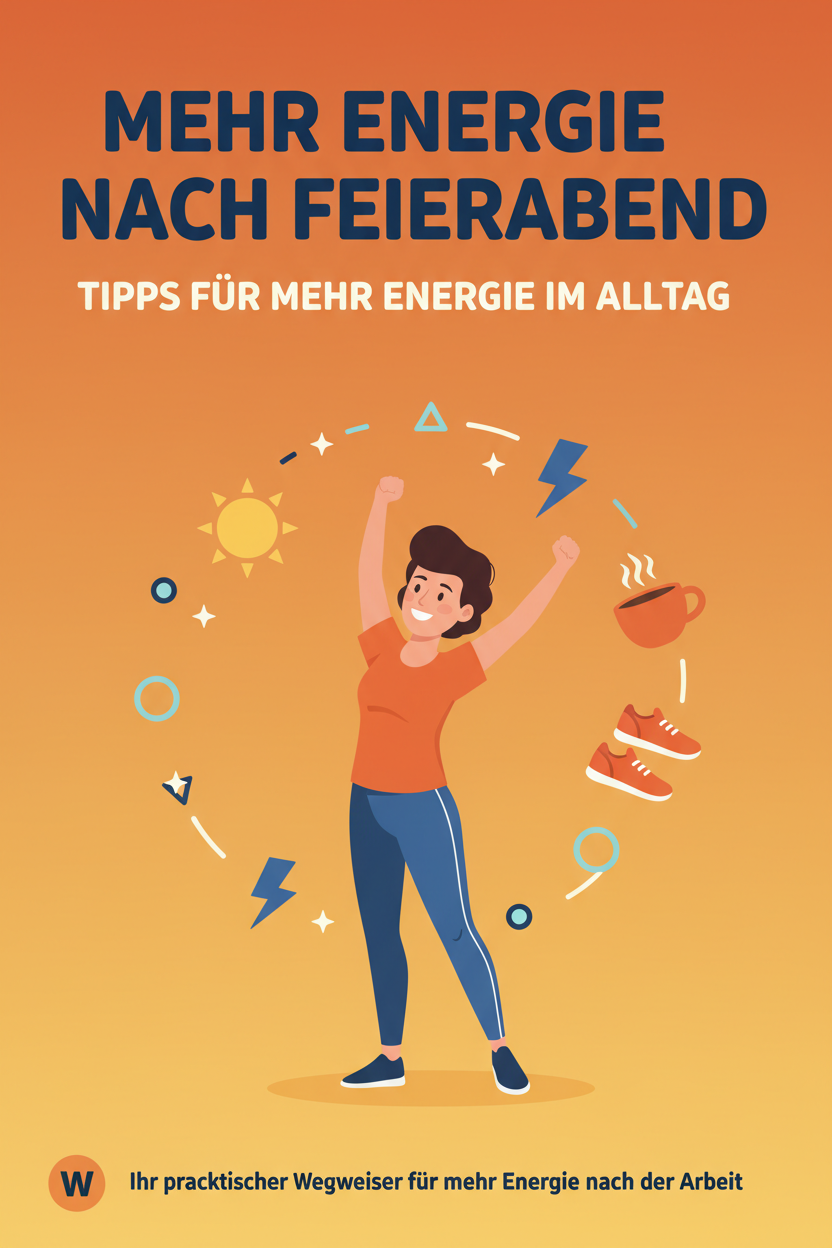 Mehr Energie nach Feierabend Cover